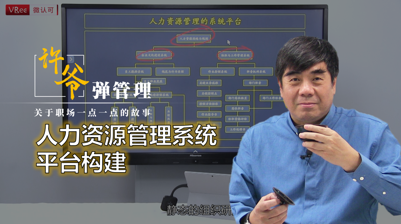 【许爷弹管理】_3.8人力资源管理系统平台构建